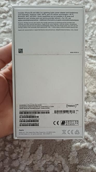 samsung galaxy 26: IPhone SE 2020, Б/у, 64 ГБ, Красный, Чехол, Коробка, 76 % — 8