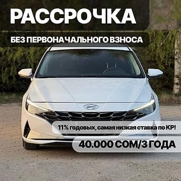 аванти: Hyundai Avante: 2021 г., 1.6 л, Автомат, Газ, Седан — 1