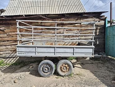 продаю жилой вагон: Прицеп сатылат же малга алмашам.Документи бар,таза. 40 түк чөп — 2