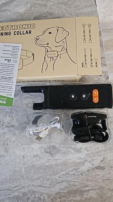 машинки для стрижки животных: Электронный ошейник для дрессировки собак с пультом Комплектация: - — 1