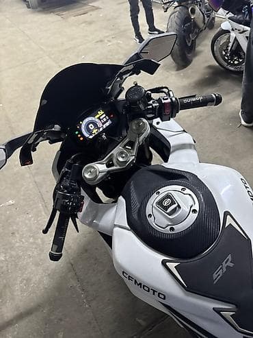 мотор на мотоцыкл: Спортбайк CFMoto, 450 куб. см, Бензин, Взрослый, Б/у — 2