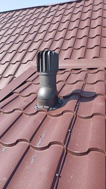 Металлочерепица: Ротационный вентвыход Krono-Plast Rotoline (Польша) — обладает малым — 7