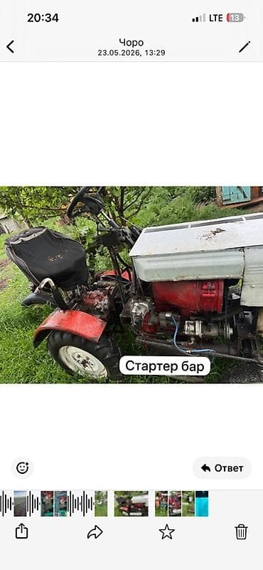 продаю дизельный генератор: Самодельный мини-трактор на базе двигателя Т-25 Пласкерез +сокосу бар — 4