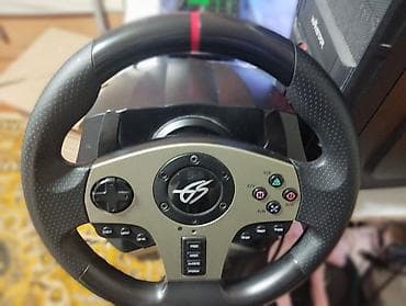 Игровой руль DEXP wheelman pro - Полноразмерный руль с прорезиненным