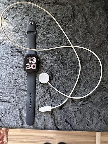 Apple Watch Series 8 45мм Емкость аккумулятора 84% Память 32гб в at lalafo.kg Apple Watch Series 8 45мм Емкость аккумулятора 84% Память 32гб в
