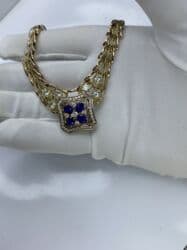 кошелек кожанный: Цепь для бензопилы, Проба 585, Унисекс, Новый — 12