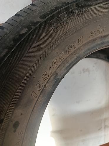 65: Шины 185 / 65 / R 15, Лето, Б/у, 1 шт, Легковые, Китай, Kumho — 4