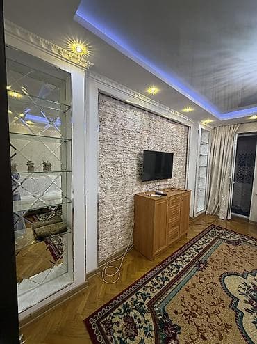 70 сом: Сдается 3-х комнатная квартира На пересечении улиц Раззакова/Фрунзе — 7