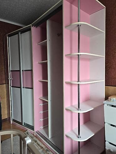 сервант гдр: Шкаф купе, Б/у, Угловой, ЛДСП — 10