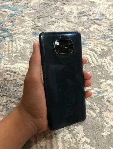 Poco X3 NFC, Б/у, 128 ГБ, цвет - Синий, 1 SIM