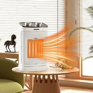 ручные вентиляторы: Электрический обогреватель Настольный, 1500 Вт — 1