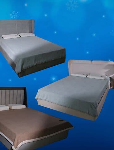 тумба под кровать: Предлагаются кровати с мягким изголовьем, выполненные в современном — 1