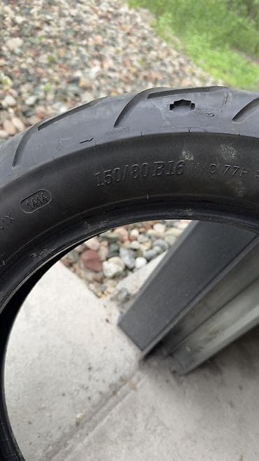 bmv 740: Шины 150 / 80 / R 16, Таиланд, Michelin — 1