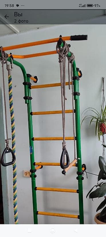 нардо грей: Детский домашний спортивный комплекс (шведская стенка) с турником и — 1