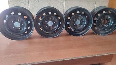 полик 5 д: Железные Диски R 15 Комплект, отверстий - 5 — 1