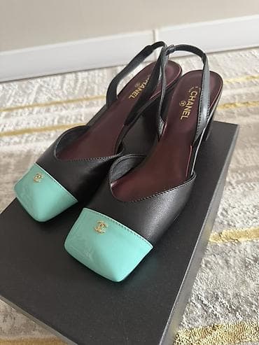 эстетик: Босоножки, 39, Chanel, Новый, цвет - Черный, Самовывоз — 1