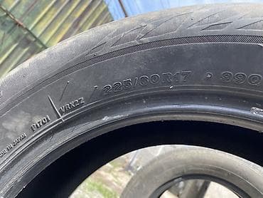каропка адисей: Шины 225 / 60 / R 17, Зима, Б/у, Комплект, Легковые, Япония, Bridgestone — 4
