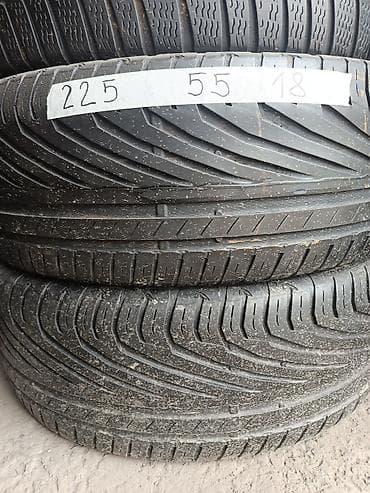 55: Летние шины 225/55 R18 - Размер: 225/55 R18 (указан на ленте на фото) — 1