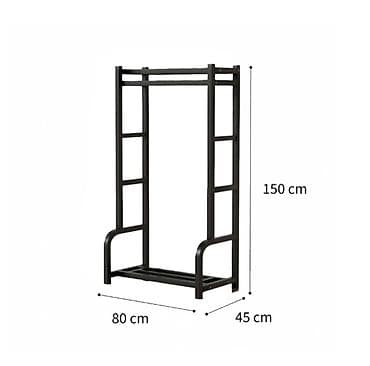 сумка люлька: Напольная вешалка-органайзер для одежды - Размеры: 150 × 80 × 45 см — 1
