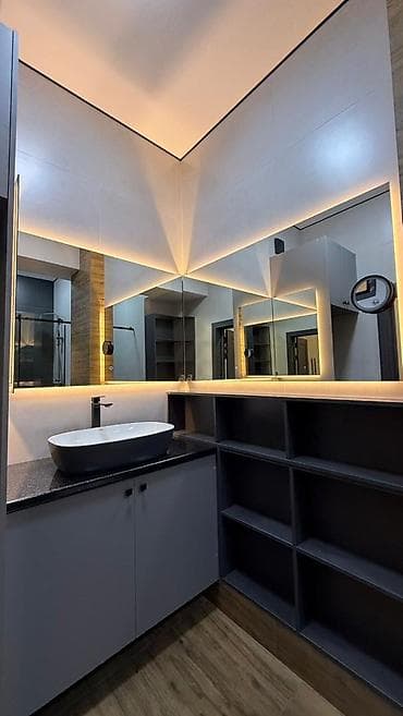 аккеме: 2 комнаты, 46 м², Элитка, 8 этаж, Дизайнерский ремонт — 6