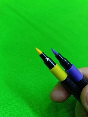 Детский мир: Маркеры акриловые 24 штуки для детского рисования🖍️ Комплектация — 4