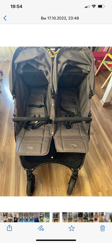 3 колесный велосипед: Коляска, Б/у — 7