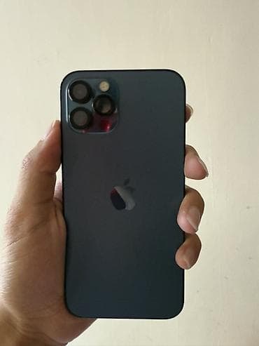 айфон ks: IPhone 12 Pro, Б/у, 128 ГБ, Pacific Blue, Защитное стекло, Чехол, Кабель, 100 % — 2