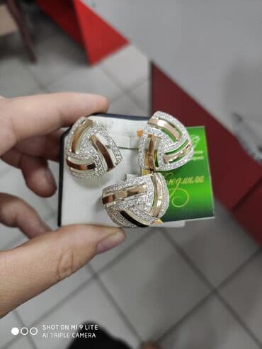 свадебные наборы ручной: Набор украшений, Проба 925, Женские, Новый — 27