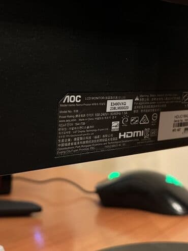 мониторы dvi: Монитор, AOC, LCD, 23" - 24" — 3