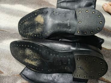 чемоданы бишкек дордой цены: Мужские ботинки, 41.5, Новый, цвет - Черный — 1