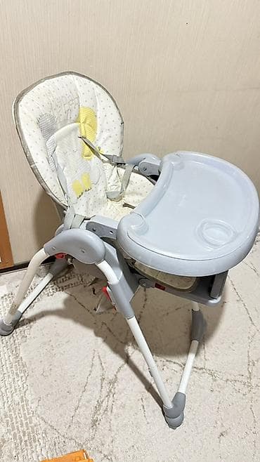 Тамактандыруучу отургуч, Колдонулган, Башка бренд, Металл, Отургучтун башка түрү, түсү - Боз, Акылуу жеткирүү, Өзү алып кетүү — 2