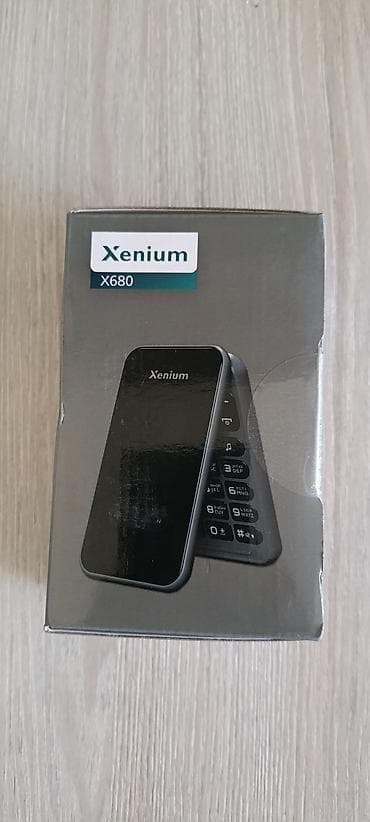 v tech: Кнопочный телефон-раскладушка Xenium X680 (Dark Grey) Новый — 1