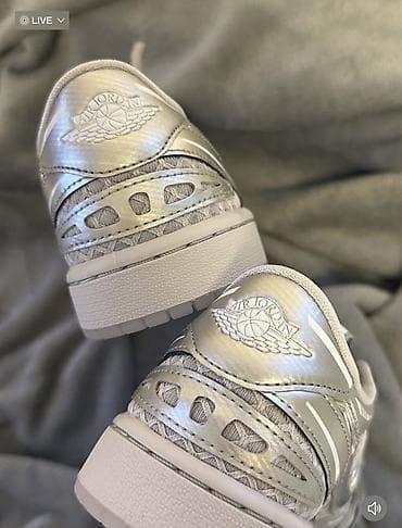 данки найк: Кроссовки, 38.5, Nike, Новый, цвет - Серебристый, Самовывоз — 6