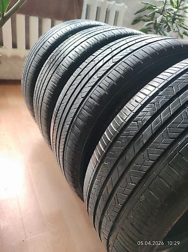 li 7 pro: Шины 215 / 55 / R 17, Лето, Б/у, Комплект, Легковые, Hankook — 2