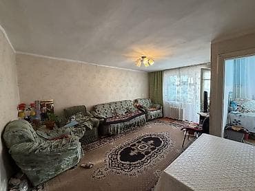 в районе пишпек: 2 комнаты, 42 м², Хрущевка, 2 этаж, Требуется ремонт — 1