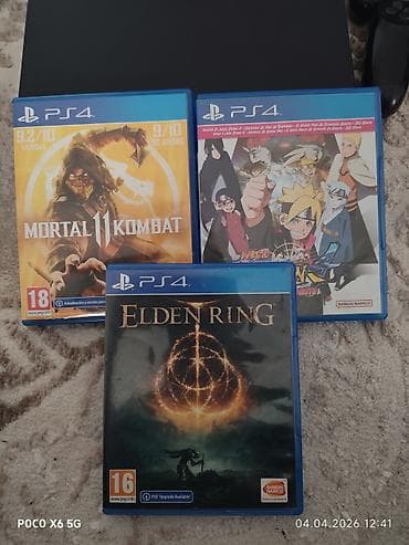 ОБМЕНА НЕТ все три за 3600 оделно (МК 11 1300) (Наруто 1000) (Элден