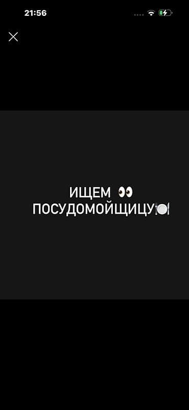Требуется Посудомойщик, Оплата: Ежедневно