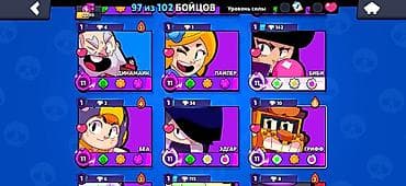 brawl: Аккаунт Brawl Stars Основные параметры: - Путь к славе: 51 700 - — 4