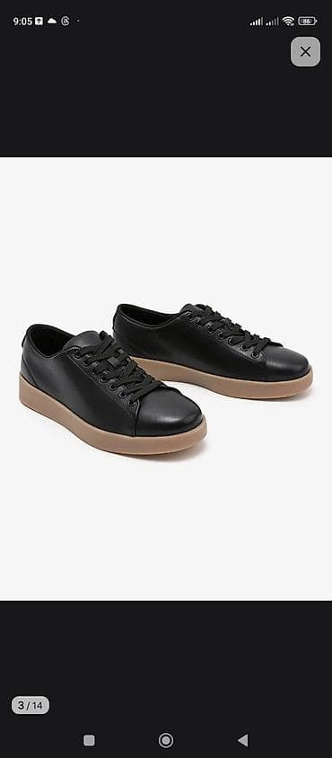 Сабо: Низкие кеды унисекс в минималистичном стиле. материал кожа Лаконичный — 1