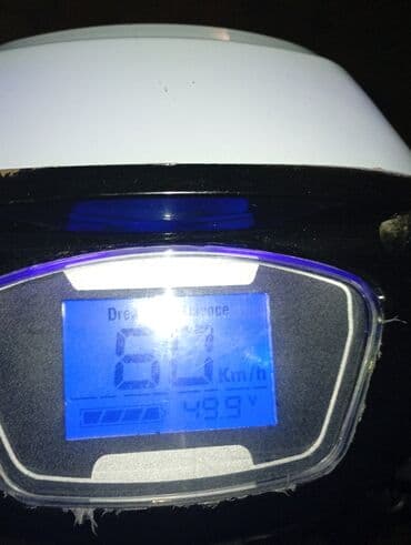 аккумуляторный инструмент варкрафт: Электроскутер Panda (белый/черный) - Электрический городской скутер с — 8