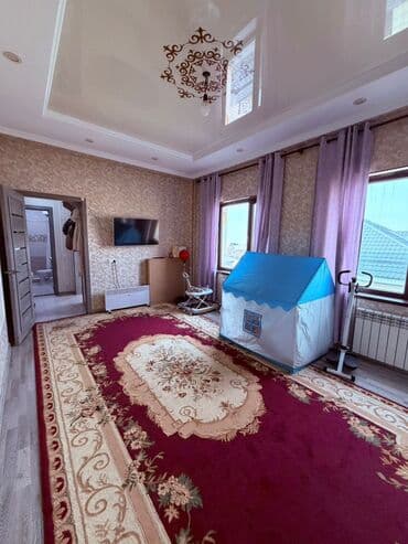 долгосрочная аренда домов в бишкеке: 1 комната, 32 м², Индивидуалка, 3 этаж, Евроремонт — 8