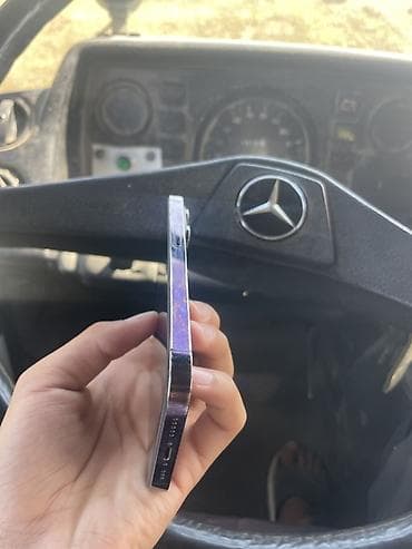 tcl 65: IPhone 14 Pro, Б/у, 256 ГБ, Deep Purple, Защитное стекло, Чехол, Кабель, 90 % — 2