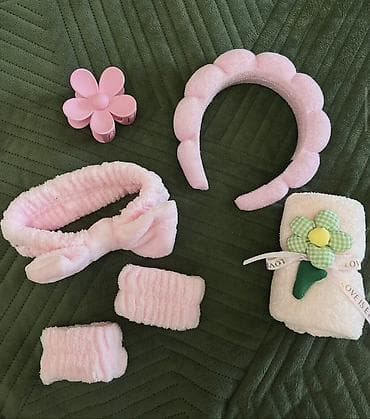 резинка для волос роза: Аксессуар для волос, Ободок, Женские, Материал: Текстиль — 1