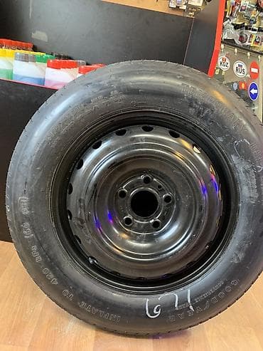 kia ray: Колеса в сборе R 18, Запаска, Легковые, Железные, отверстий - 5 — 1