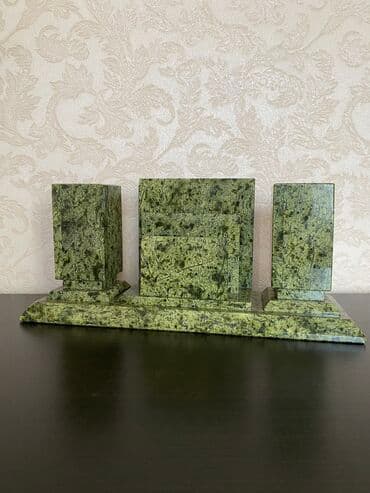 камни для аквариума: Органайзер выполнен из натурального камня змеевик. Стильные дополнение — 2