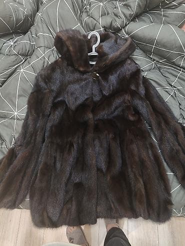 Эркектер кийими: Шуба, Норка, Кыска модель, Туркия, Капюшону бар, M — 3