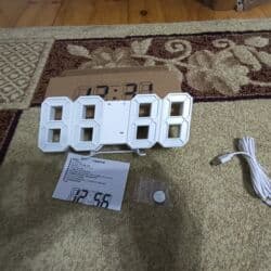 ночная лампа: Настольные часы led часы. Хорошая яркость, имеется будильник календарь — 2