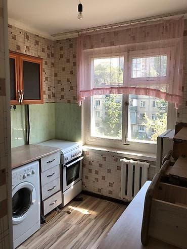 Батирлер: 2 бөлмө, 40 м², 8-мкр 104-серия, 4 кабат, Эски ремонт — 5