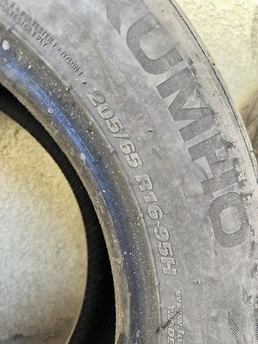 kil k5: Шины 205 / 65 / R 16, Лето, Б/у, Пара, Легковые, Kumho — 3