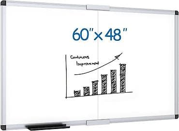интерактивная доска: Магнитно-маркерная доска 60" × 48" (примерно 152 × 122 см) - Большая — 1
